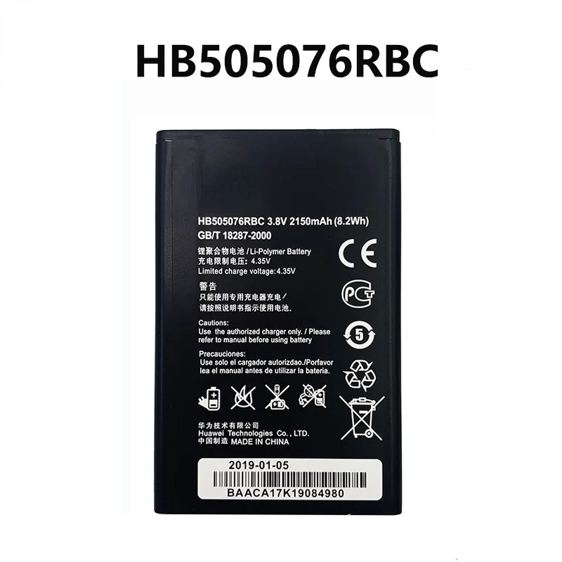 

Аккумулятор HB505076RBC 2150 мАч для Huawei Ascend G527 A199 C8815 G606 G610 G610-U20 G700 G710 G716 G610S/C/T Y600