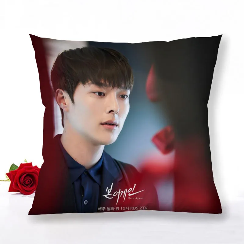 

Custom Born Again Zipper Pillowcase Home Decoration Satin Fabric Square Pillowcase 40x40cm 45x45cm Bedroom Pillow Cover 1.15
