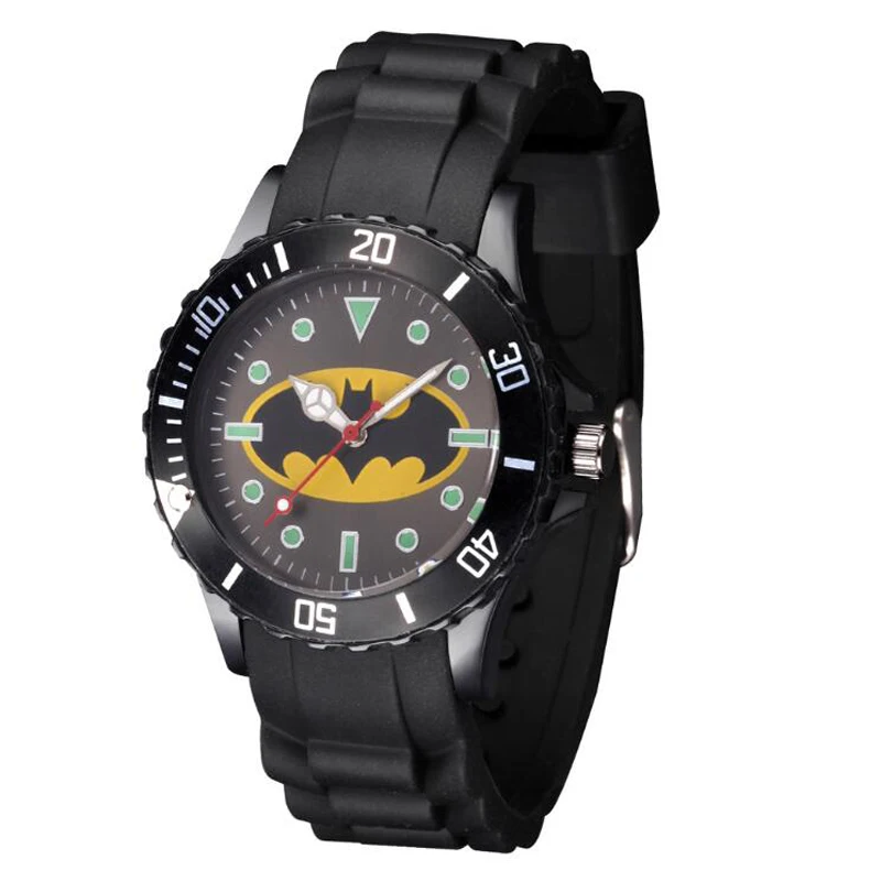 

Children's Cute Cartoon Style Women Student Boy Girl Silicone Strap Quartz Wrist Watches JE06
