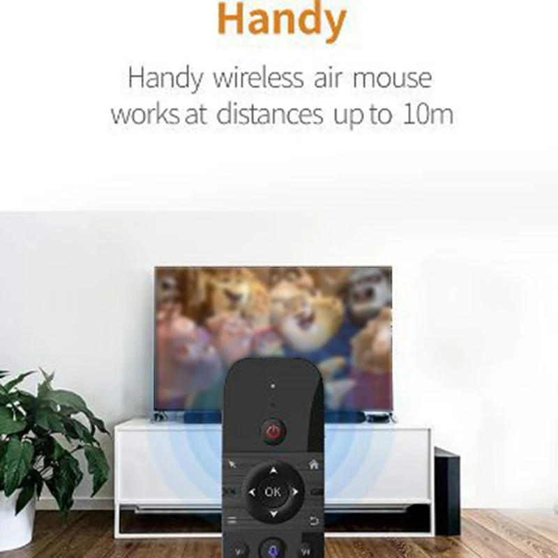 Беспроводная Летающая мышь M8 2 4 ГГц инфракрасный гироскоп соматосенсорная