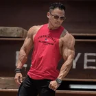 Майка Muscleguys мужская без рукавов, рубашка для спортивного зала, фитнеса, бодибилдинга, майка для тренировки, жилет на бретелях, брендовая одежда на лето