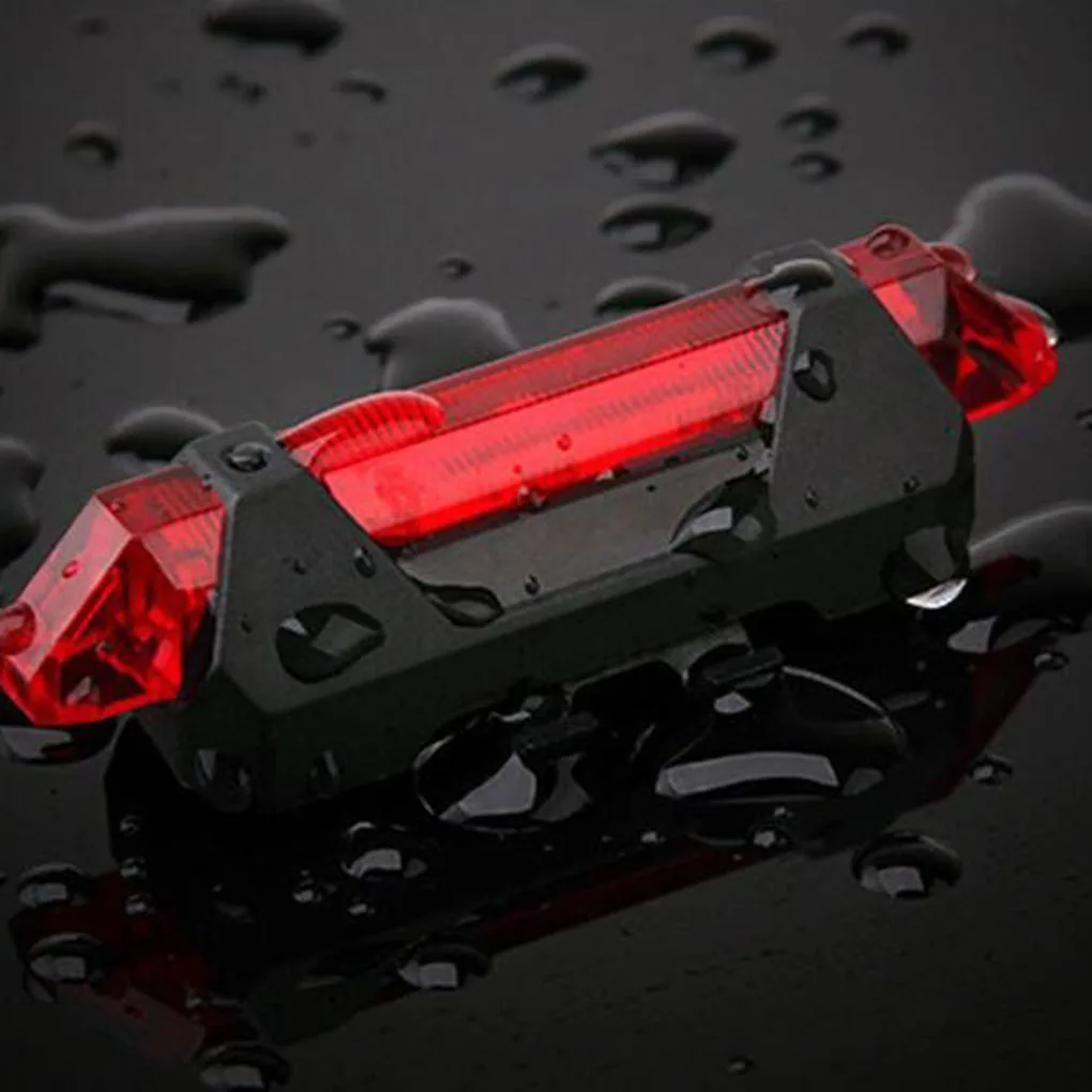 Велосипедный свет, светодиодные задние фонари USB Перезаряжаемый безопасность заднего хвоста Предупреждение велосипедный светильник портативный флэш-светильник супер яркий