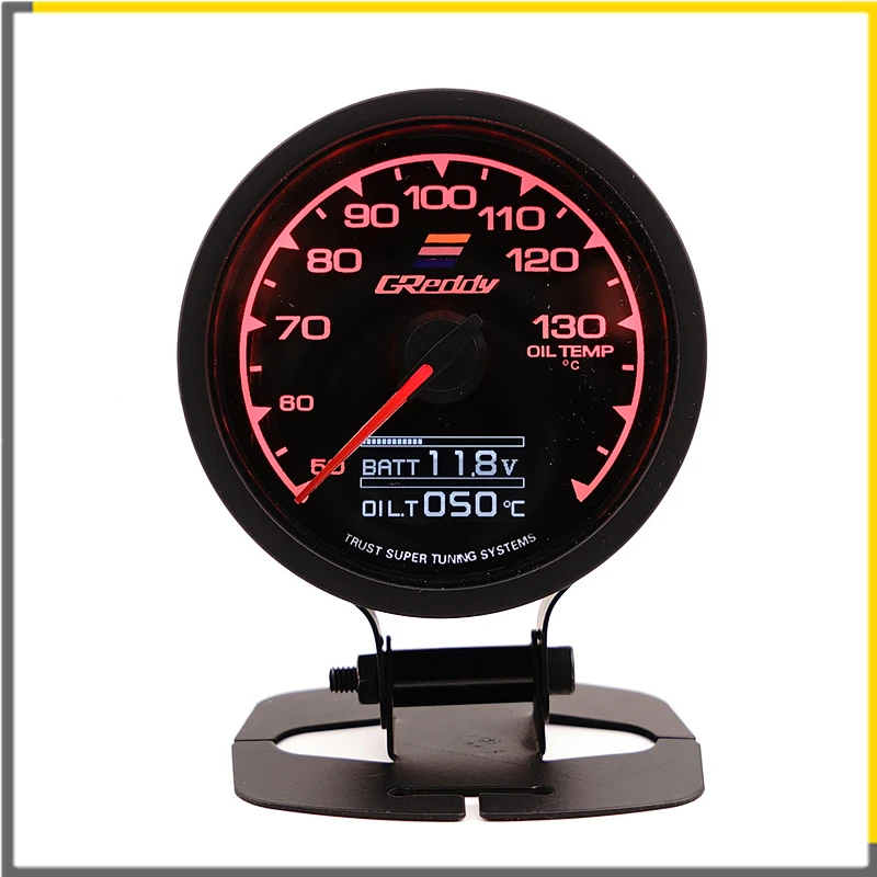 Спидометр GReddi Multi D/A lcd цифровой дисплей температуры масла автомобильный измерительный прибор 2,5 дюймов 62 мм 7 цветов в 1