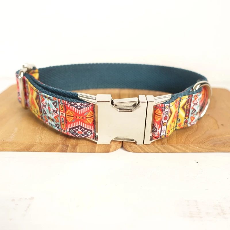 Персонализированный ошейник для домашних животных в стиле майя нейлоновые