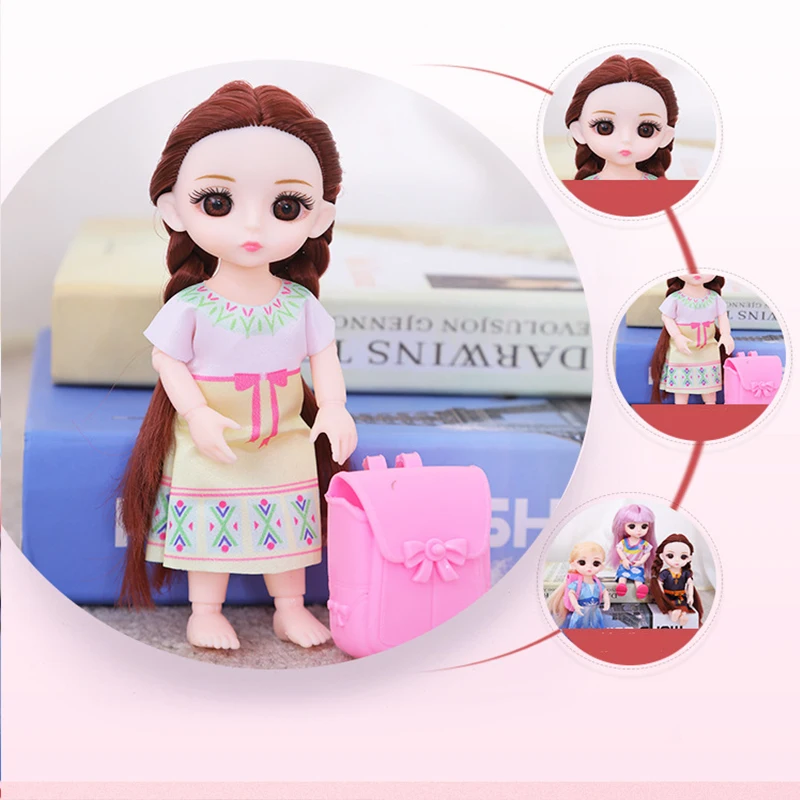 Новинка модные шарнирные куклы 16 см 13 дюймов оригинальная женская косметика