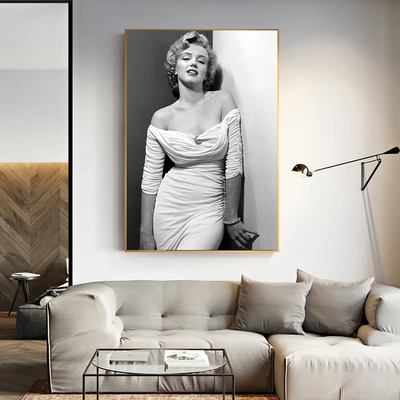Цитаты Мэрлин Монро холст Картина Современный постер Настенная картина гостиная