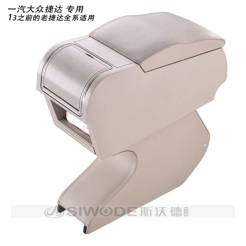 Деревянный подлокотник с 4 отверстиями USB для Volkswagen Jetta | Автомобили и мотоциклы