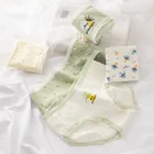 SP  CITY, японское женское нижнее белье с принтом ананасов и фруктов, хлопковые бесшовные трусики для женщин, милая каваи белье, короткие женские трусики