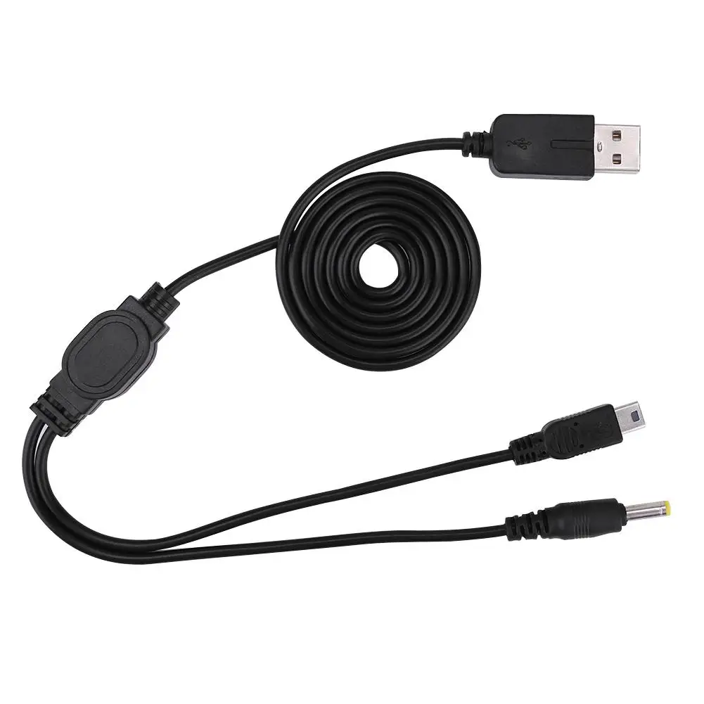 Зарядное устройство 2 в 1 для Sony PSP 2000 3000 м новейшее зарядное USB-кабель передачи