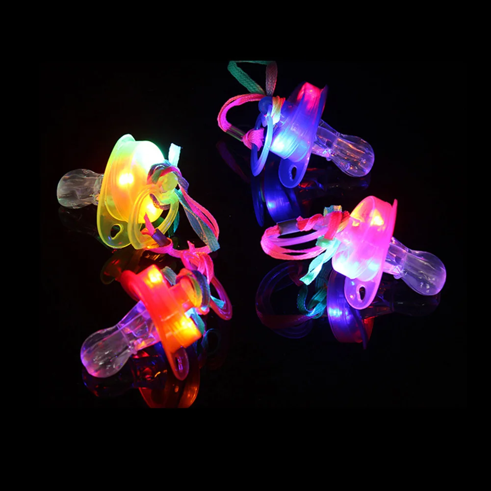 Забавная игрушка соска Rave Glow Stick набор для выживания красочный светильник