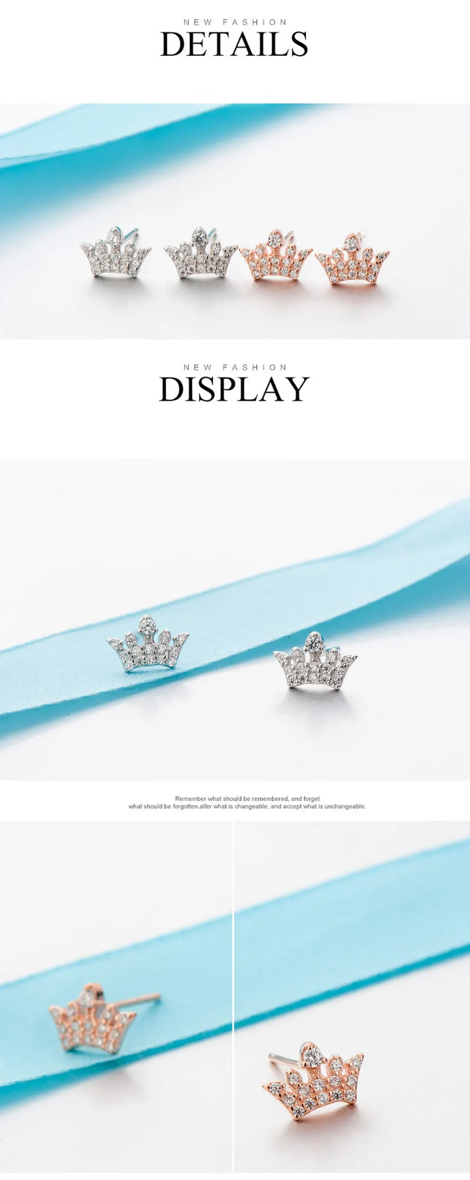 UMCHO Crown, настоящее 925 пробы, серебряные ювелирные изделия, серьги с цирконием кубической огранки для женщин, подарки на день рождения, хорошее ювелирное изделие