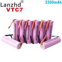 2021 18650 3 7v battery 35e original rechargeable batteries 18650 lithium li ion 3300mah vtc7 diy nickel 5 35pcs