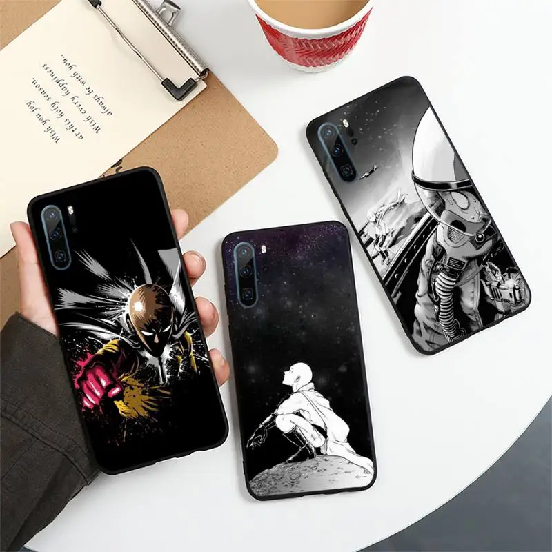 

One-Punch Man Japan anime Phone Case For Huawei honor Mate 10 20 30 40 i 9 8 pro x Lite P smart 2019 Y5 2018 nova 5t