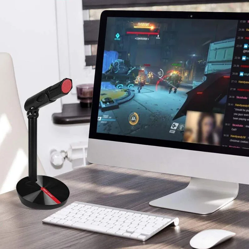 ZINGYOU настольный USB микрофон конденсаторный проводной Ручной микрофонный