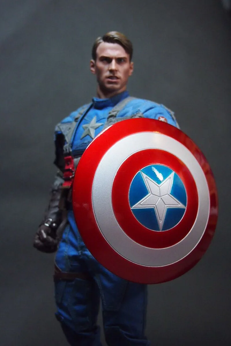 Металлический Щит высокой плотности масштаб 1/6 для экшн фигурок 12 дюймов