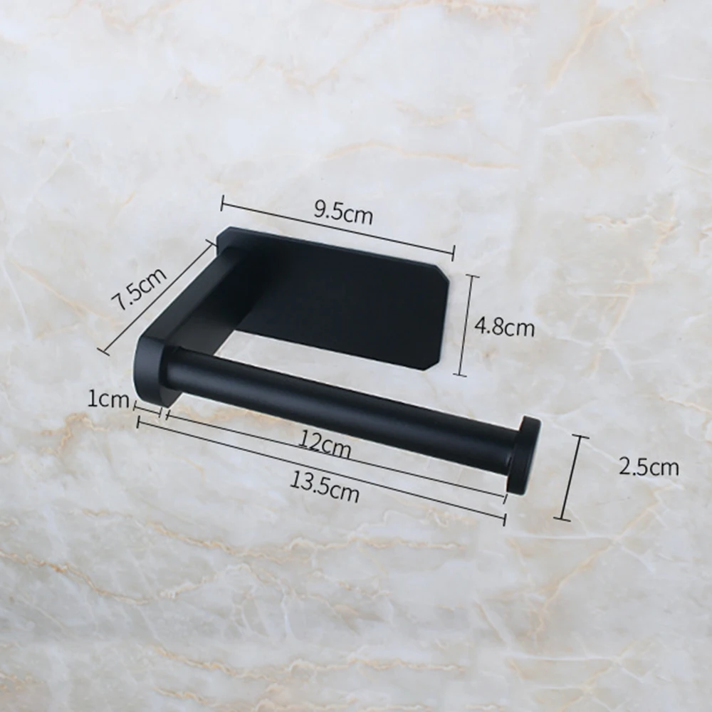 

Toilet Wall Mount Toilet Paper Holder Stand Stainless Steel Bathroom Kitchen Roll Paper Rack Tissue Towel Holder Accessories