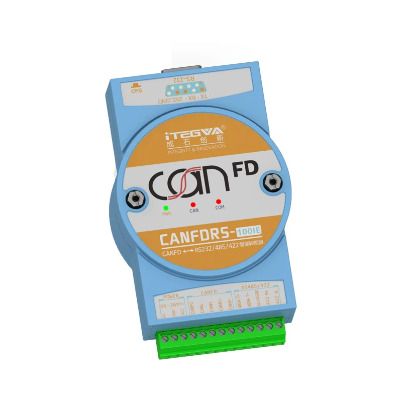 Convertidor de puerto Serial a CANFD RS232/485/422, CANFD a puerto serial a can-1