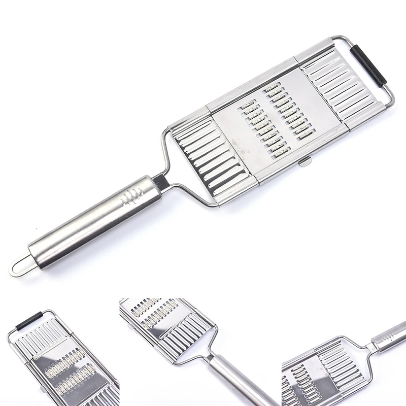 

Multi-purpose Vegetable Slicer Stainless Steel Grater Cutter Shredders Fruit