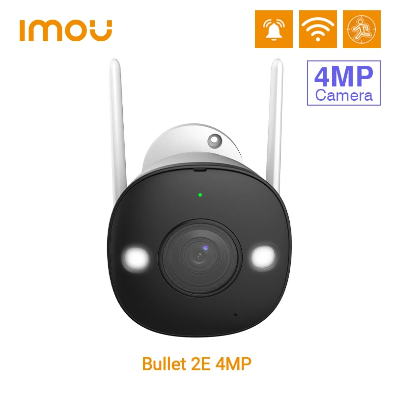 Сетевой видеорегистратор Dahua Imou IPC F42P полный Цвет Ночное видение IP Камера 4MP Wi Fi на