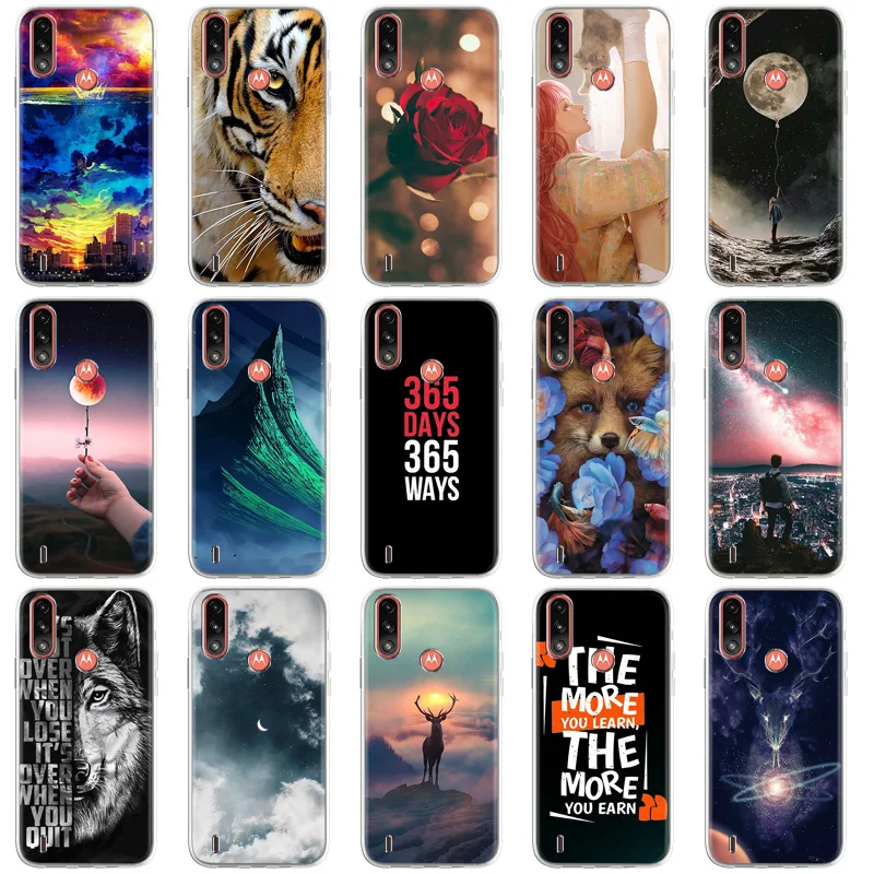 

Phone Case For Moto E7 Power 4G Case Silicone Back Cover For Motorola Moto E7 Power 4G Soft Bumper E7Power 2021 Coque Shell Bags