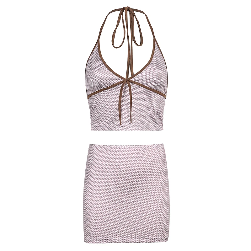 

E Girl Vest Pink Printed Y2K Kawaii Crop Top Tie Up Tank Top Retro Party Top Harajuku Tee Top Women Sweet Mini Vest Sweat 90S