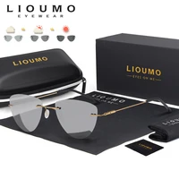lioumo triangle sunglasses polarized women men ultralight photochromic glasses anti glare driving goggles lentes de sol hombre