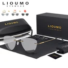 LIOUMO треугольные солнечные очки поляризованные женские мужские ультралегкие фотохромные очки с антибликовым покрытием для вождения