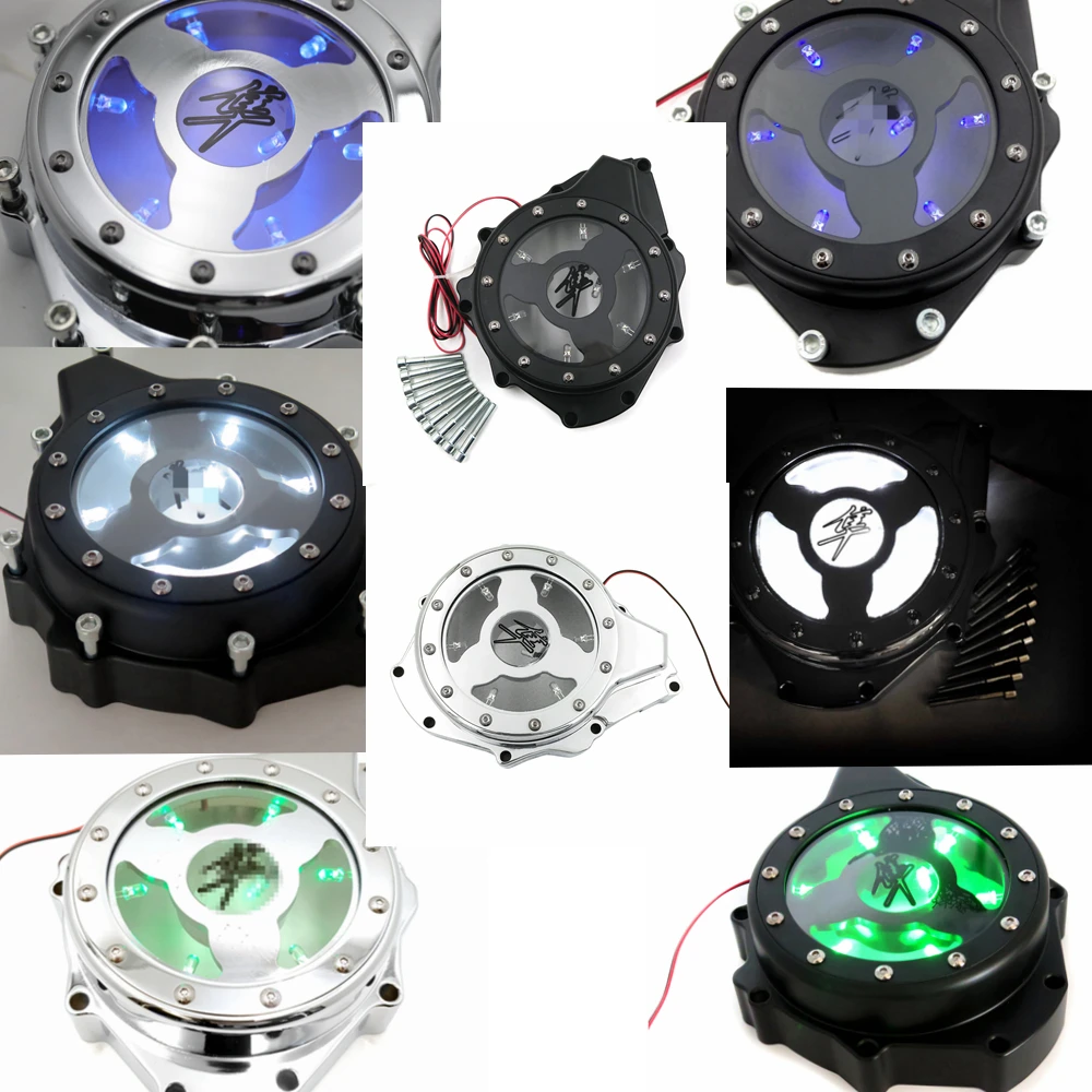 Aftermarket Бесплатная доставка Мотоцикл Запчасти зеленый светодиодный статор