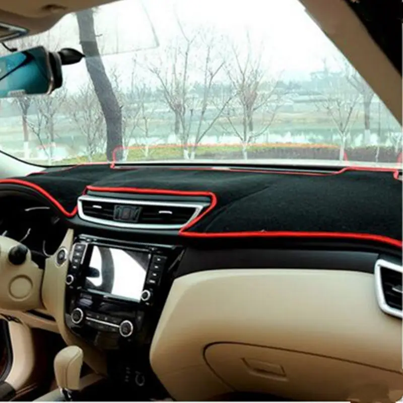 Чехол Taijs для приборной панели автомобиля с правым рулем KIA Rio/ Rio5/ New Pride(JB 2005-2011)