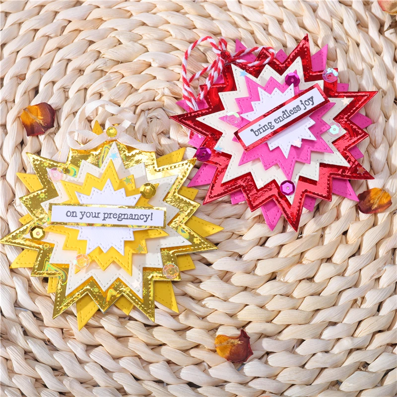 Металлические пресс формы Eastshape 4 шт. новинка 2020 года для изготовления открыток