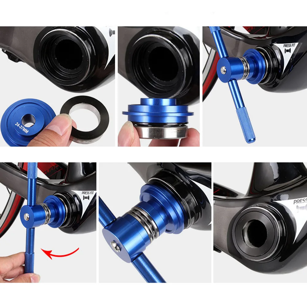 

Bicycle Bottom Bracket 3 Styles Tools Bike Bottom Bracket Bearing Install Removal Press Extraction Tool Kit For BB86 1 Set