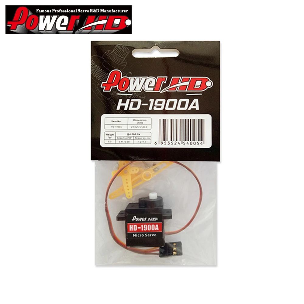 Мощность HD 1900A 4 8 6 0 V 1 5 кг Мини Размеры высокое Скорость аналоговый Micro