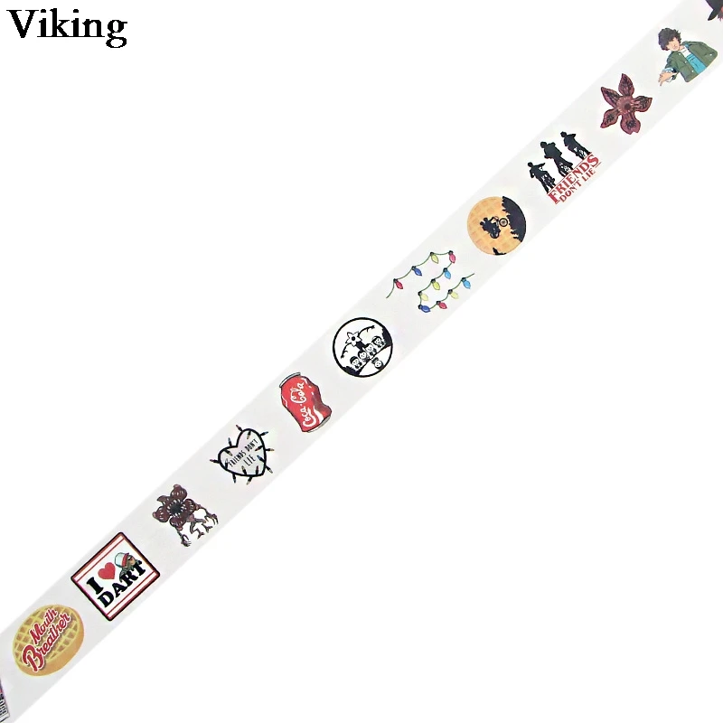 15mmX5m странные вещи декоративная васи лента крутая клейкая рукоделие