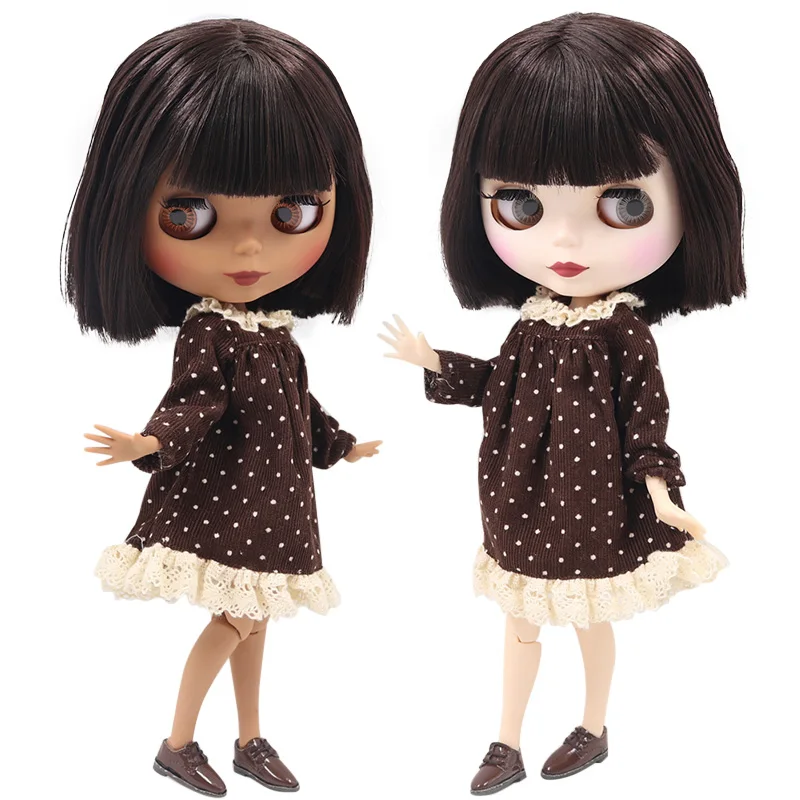 Кукла Blyth No.BL9768 ICY DBS с короткими коричневыми волосами Боб на заказ 1/6 bjd ob24 аниме