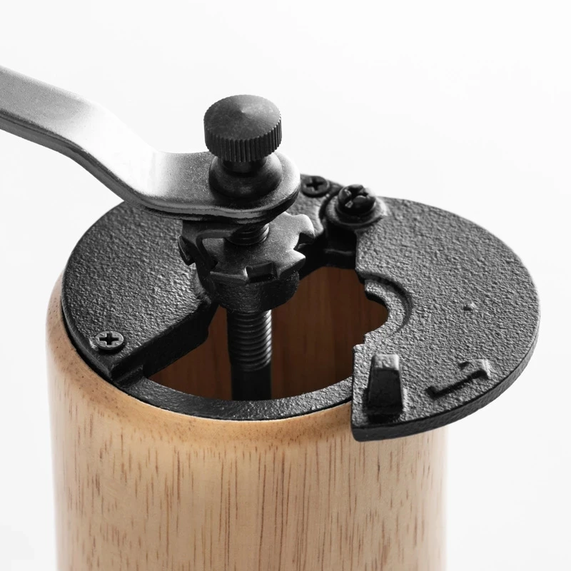 Online Macinacaffè Conchiglia In Legno Retrò Con Impostazione Regolabile Macinacaffè Conico Macinacaffè Per Macinacaffè Francese