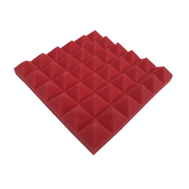 12/24 шт. 30x30x5 см студийная акустическая Звукопоглощающая Панель из вспененного