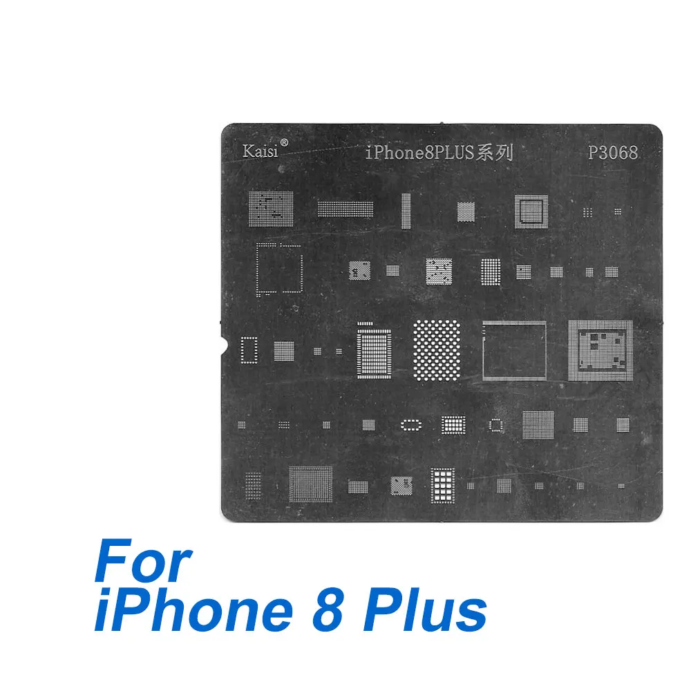 8 шт./лот! непосредственно тепла BGA Rework реболлинга трафареты Комплект для iPhone X XR XS Max 8 8SP 8 7 7SP