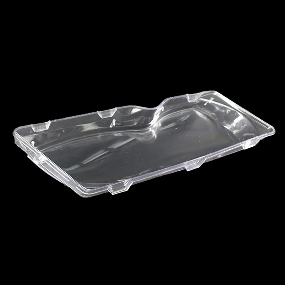

For BMW E46 3-series 4DR 02-05 1 Pair Front Left + Right Headlight Lens Plastic For Car Accessories Protect Equippments Durable
