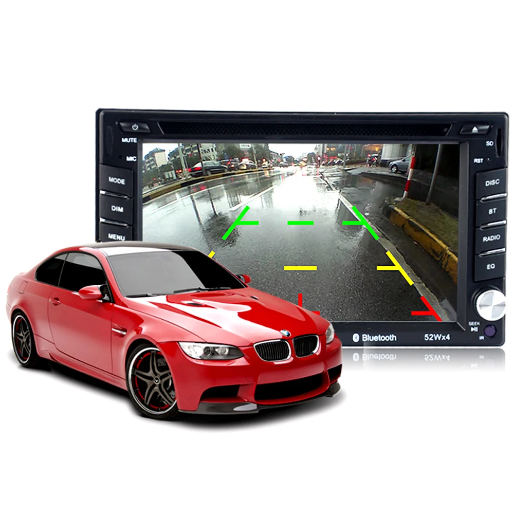 6 5 дюймовый 2 Din автомобильный DVD MP5 MP4 стерео плеер AM FM 7 языков Bluetooth Радио HD
