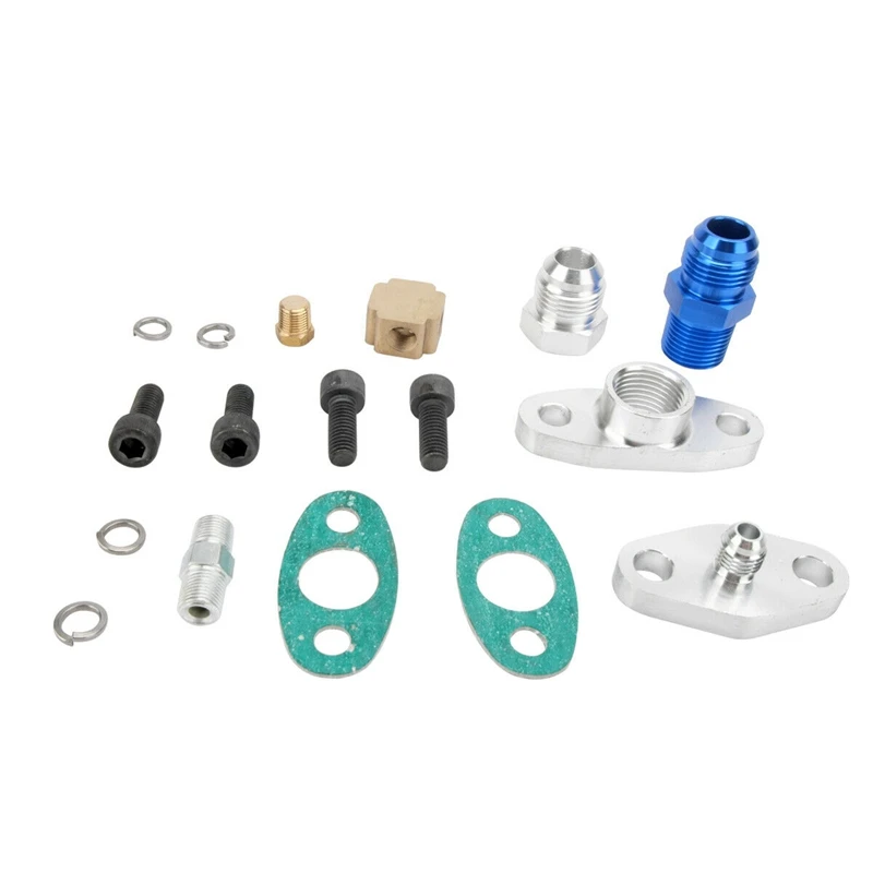 Универсальное турбо зарядное устройство обратная линия для слива масла полный