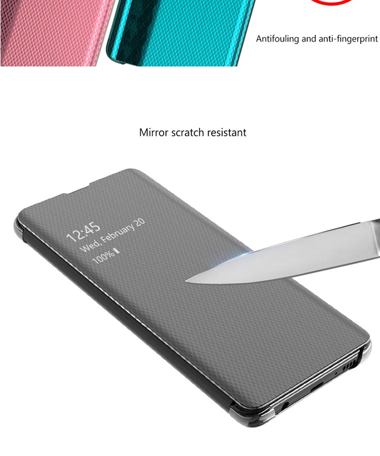 BoeYink умный зеркальный Чехол С Откидывающейся Крышкой для samsung Galaxy S10 S8 S9 плюс S10e S7 Edge Note 8 9 A50 A30 A70 A7 A750 чехол