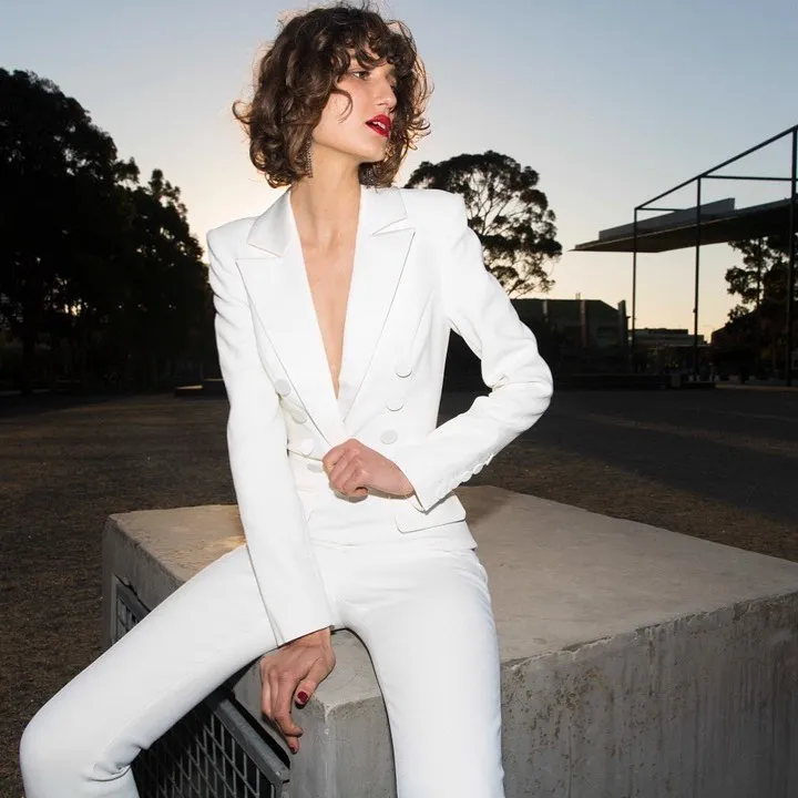 2020SS новый arrrive черный белый цвет женские комбинезоны модные сексуальные глубокий