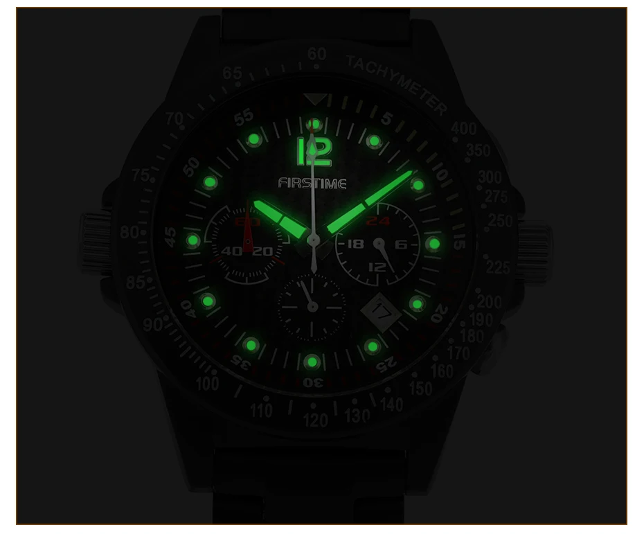 Япония Chronograp мужские Relogio Masculino для дайвинга 100 метров Водонепроницаемость все нержавеющая сталь мужские Wirstwatcch BERNY