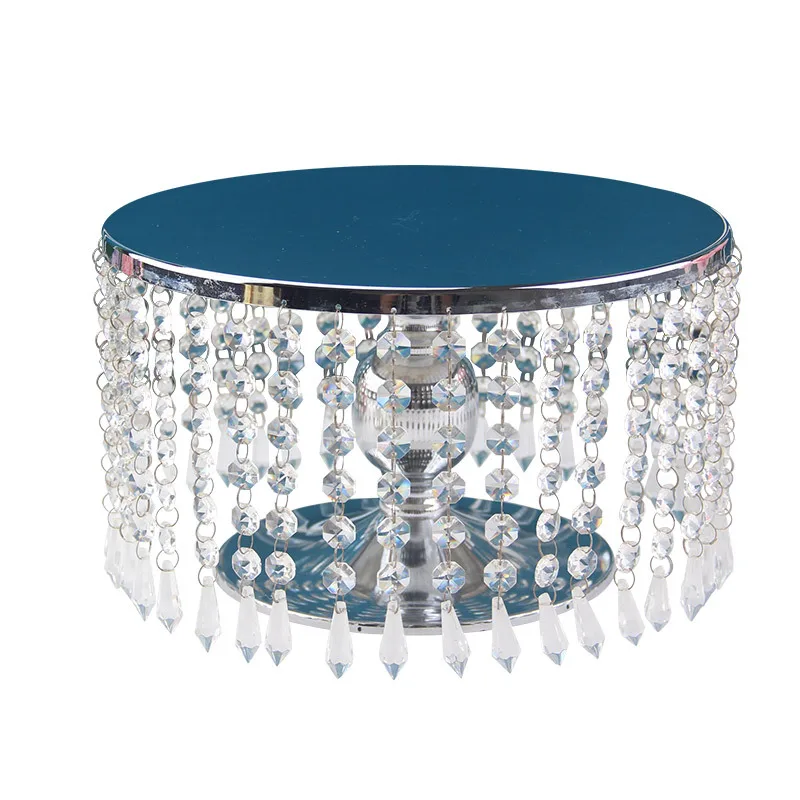 

High-grade metal cake tray fruit tray wedding props baking party supplies creative home furnishings