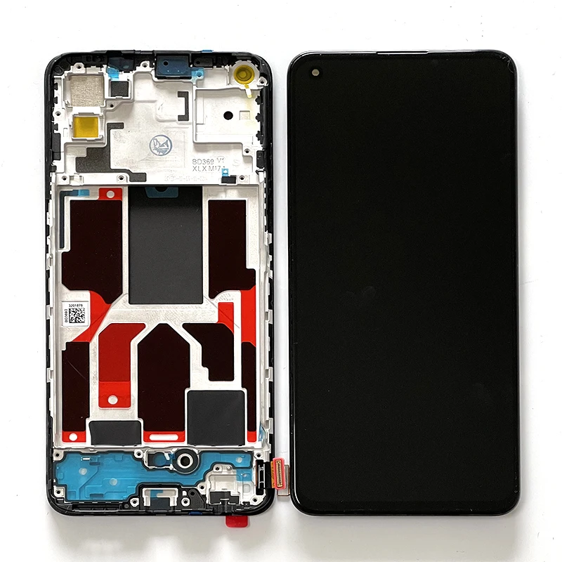 Pantalla LCD Original de 6,43 "para Oppo K9 PEXM00, digitalizador de Panel de pantalla t&aacute;ctil para Oppo K9 K 9, montaje de Marco-3