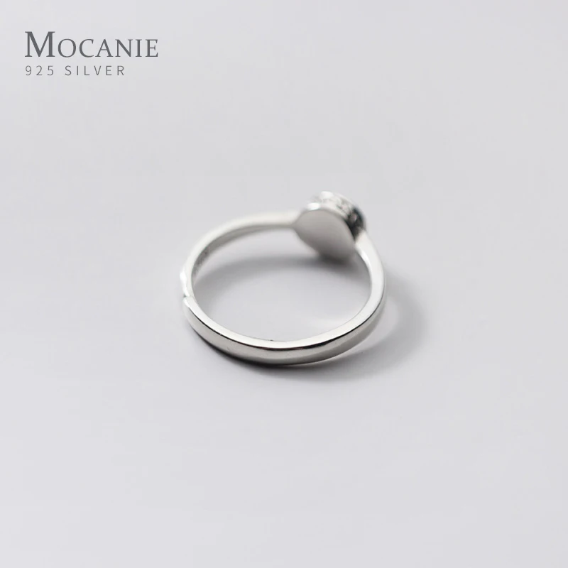 

Mocanie Genuine 925 Sterling Silver Gold Color Cross Retro Pattern Round Adjustable Finger Rings for Women Party Fine Jewelry