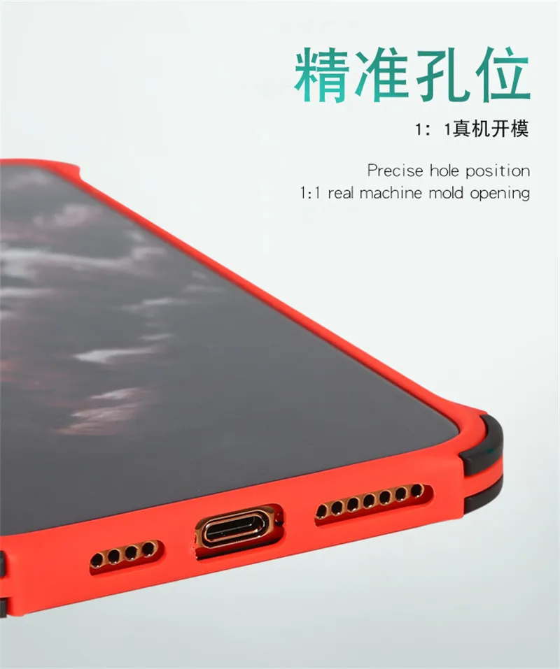 Ударопрочный устойчивый к царапинам усиленный ручной захват ТПУ чехол для iPhone 11