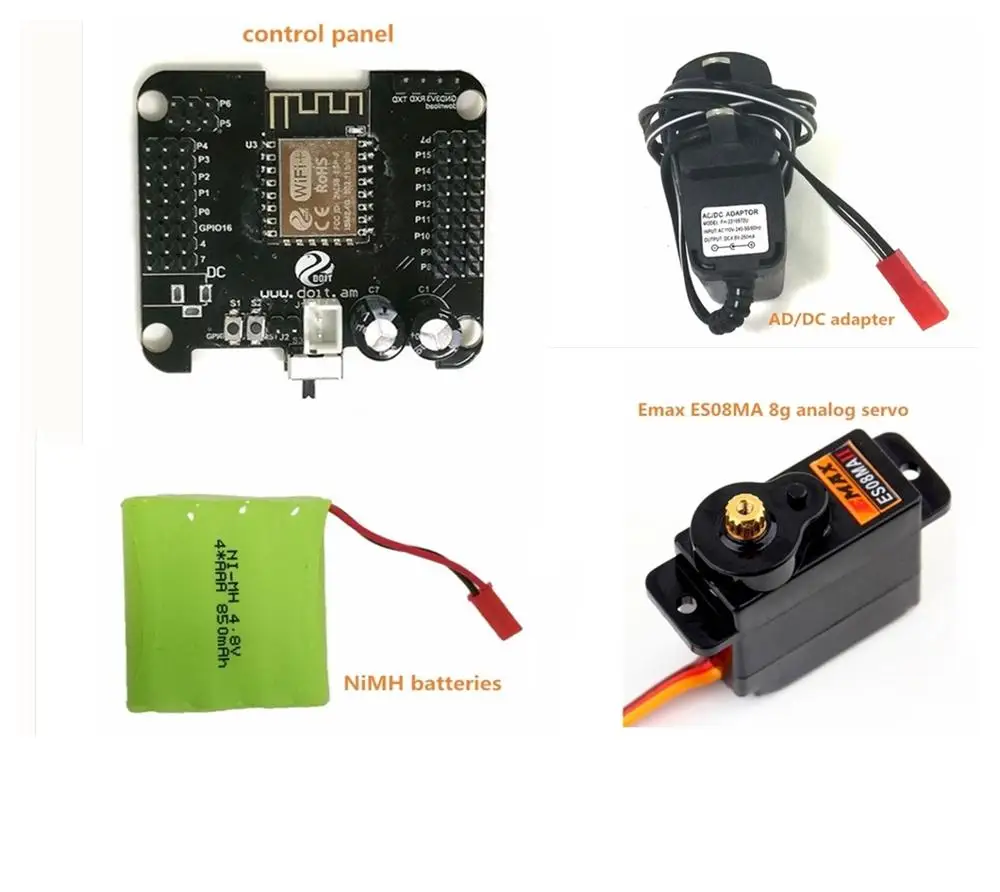 Diy робот ViVi Интеллектуальный робот PLEN2 совместим с Arduino/3D печатью, развивающая игрушка модель, три цвета на выбор