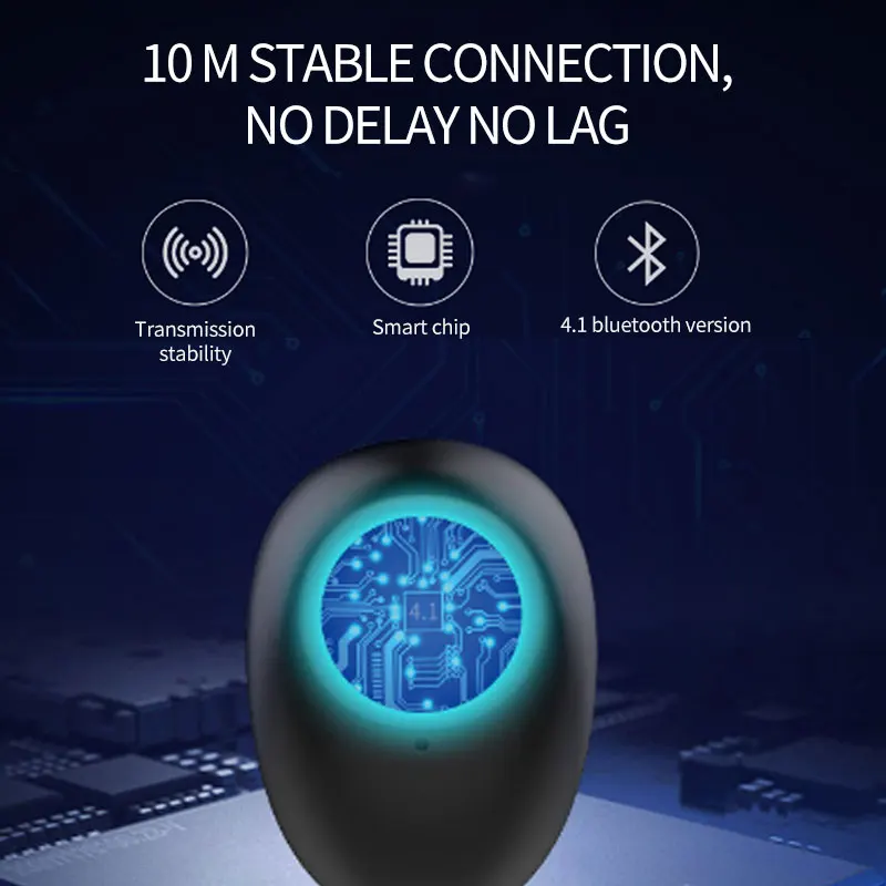 Беспроводные наушники Bluetooth V4.1 спортивные с микрофоном гарнитура Мини для всех