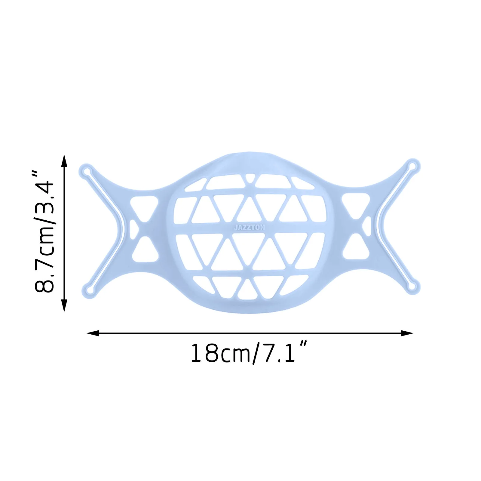 6 шт. 3D дышащая маска на рот с клапаном для поддержки дыхания внутренний кронштейн